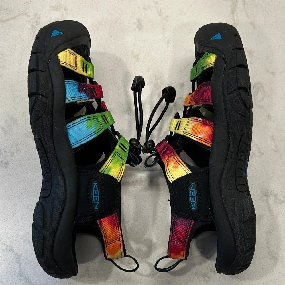 Keen Kids' Newport Retro Tye-Dye Adventure‎ Waterproof Sandals